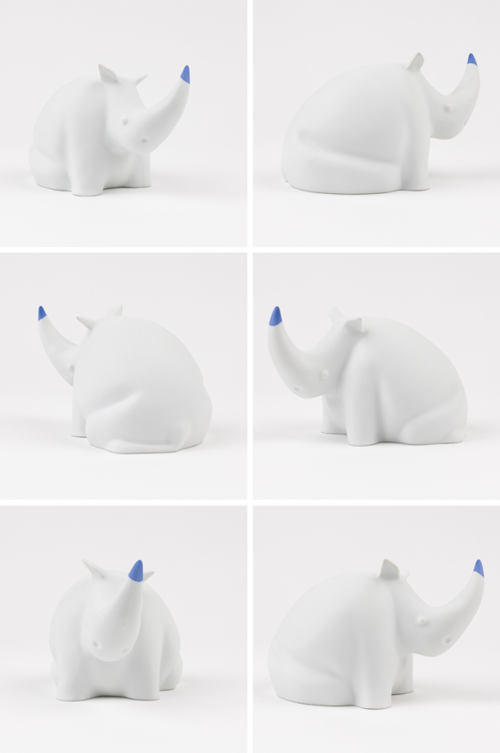 Rea Porcelain Rhino