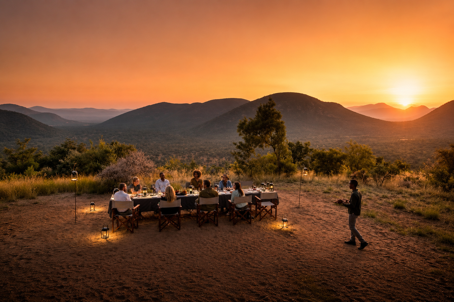 Avondmaal_Waterberg Diner at Waterberg Lodge